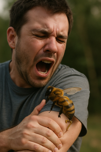 Bee Sting Guy
